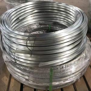 Zinc ribbon anode installation method