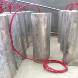 Smelting of magnesium anode Smelting of magnesium anode