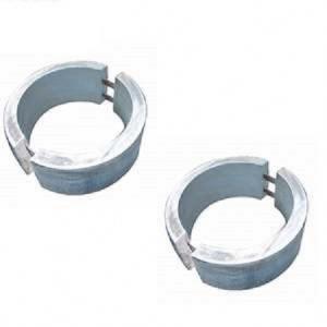 Bracelet aluminum alloy sacrificial anode