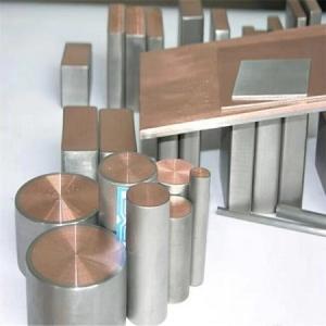 factory sales Titanium clad copper bar and cathode, stainless steel clad copper